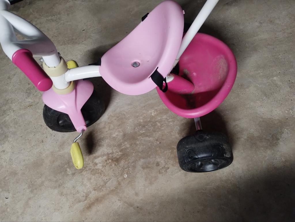 Driewieler smoby, Fietsen en Brommers, Ophalen, Zijwieltjes, Gebruikt, Smoby