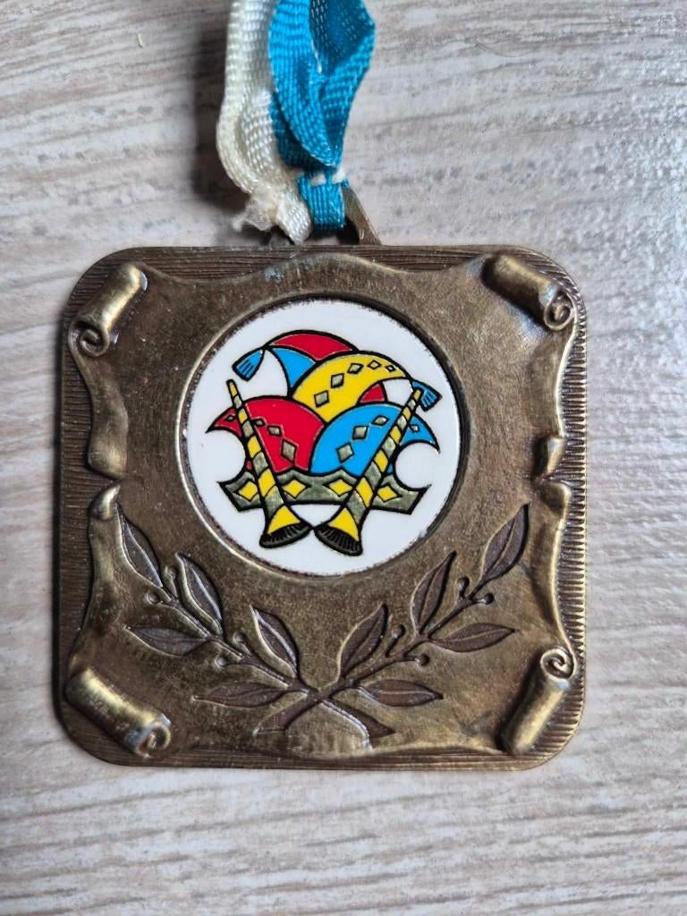 Carnaval medaille Prins Jean & Prinses Lutgart 1989, Ophalen of Verzenden