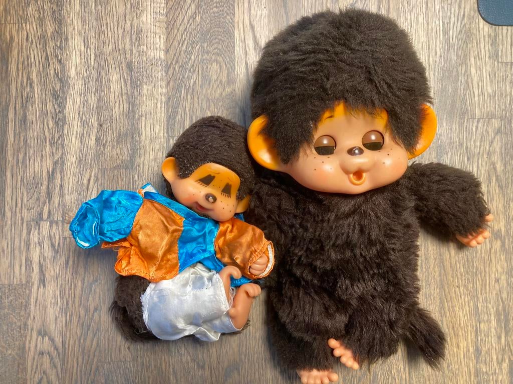 Retro monchhichi’s, Kinderen en Baby's, Ophalen of Verzenden, Zo goed als nieuw