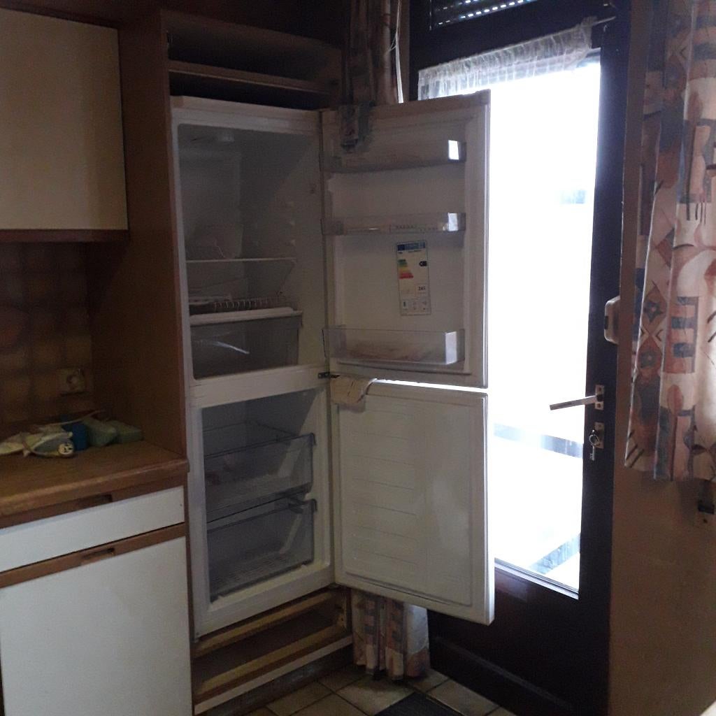 frigo combi diepvries, Electroménager, Réfrigérateurs & Frigos, 100 à 150 litres, Enlèvement, Utilisé, Avec congélateur séparé