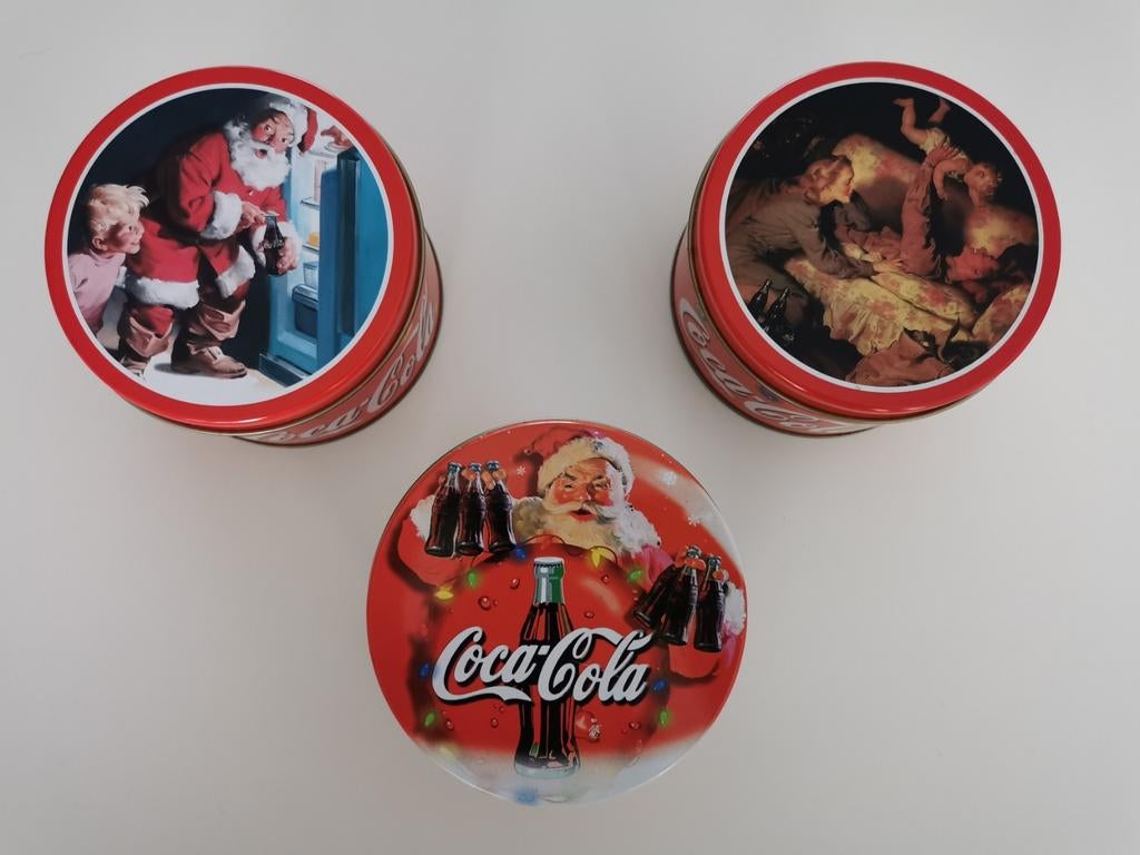 Coca-Cola - 3 bougies - Noël, Collections, Marques & Objets publicitaires, Enlèvement ou Envoi, Neuf, Ustensile