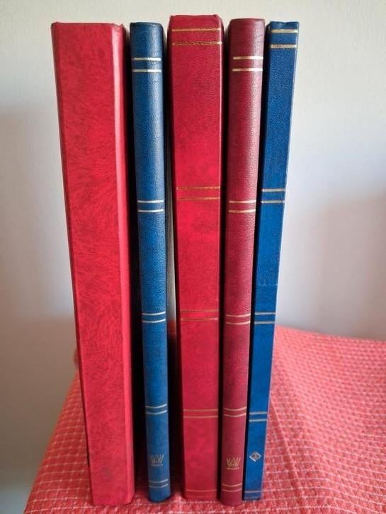 5 lege postzegelalbums in zeer goede staat (A), Postzegels en Munten, Verzenden, Verzamelalbum