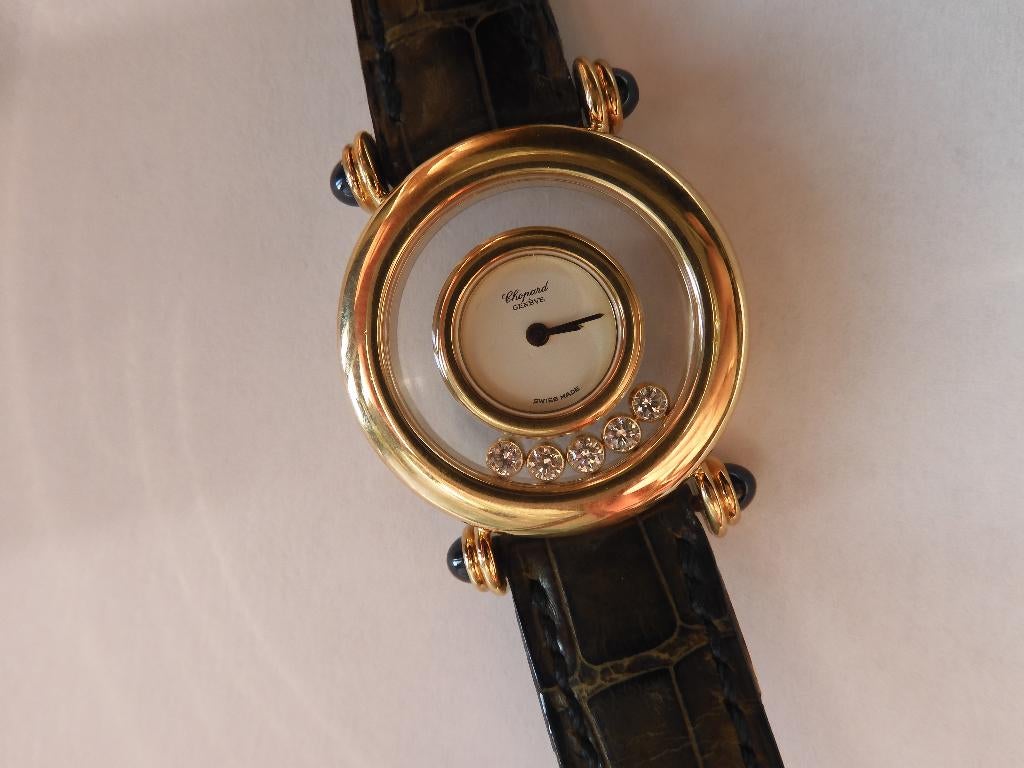 chopard neuve or  18 carats ;  brillants + certificat écrin, Enlèvement ou Envoi, Neuf