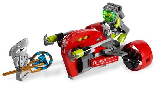 Lego 8057 Atlantis La bataille du naufrage, Enlèvement ou Envoi, Comme neuf, Ensemble complet, Lego