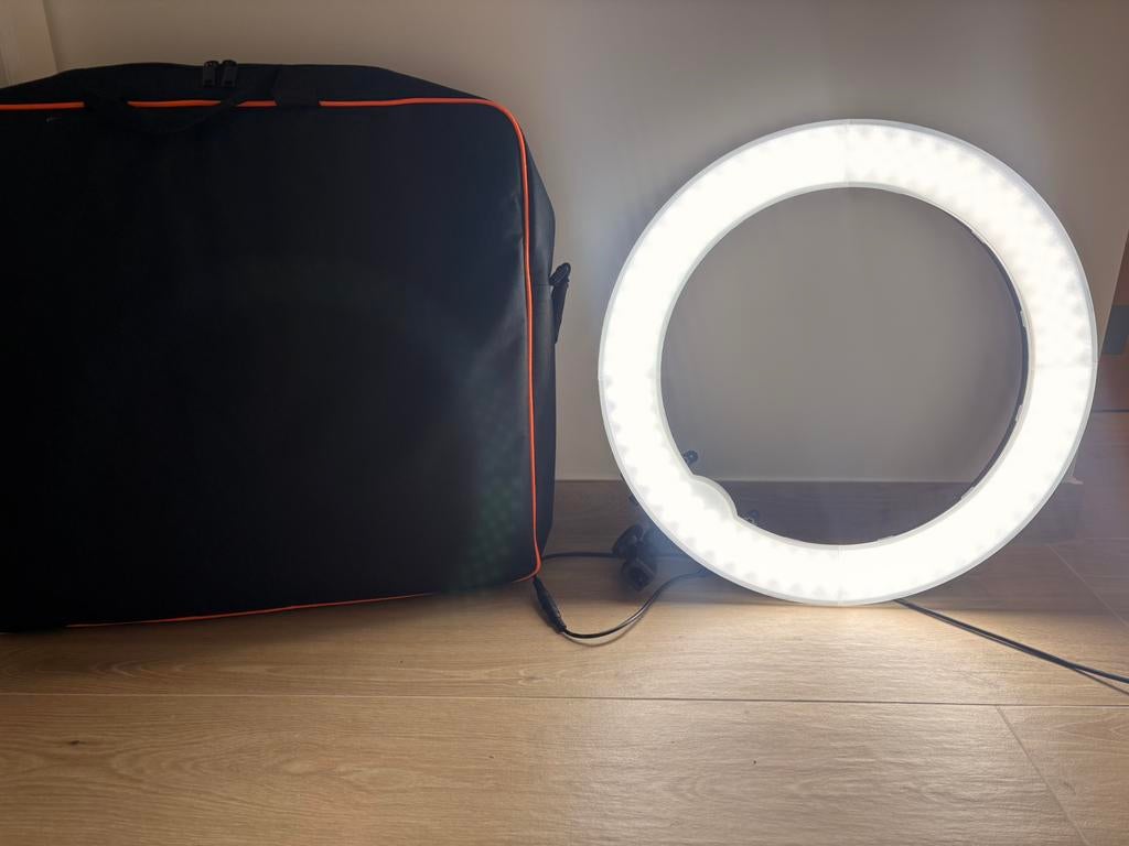 Ring lamp, Ophalen, Zo goed als nieuw