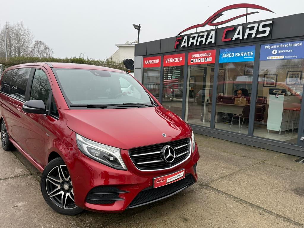 Mercedes v250 AMG line/L2/7zit/2018/77000km/pano dak, Auto's, Automaat, Parkeersensor, 7 zetels, Leder
