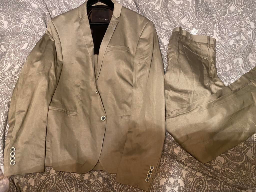 Zara kostuum voor mannen, Kleding | Heren, Ophalen of Verzenden, Zo goed als nieuw, Maat 52/54 (L)