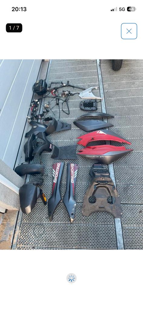 Lot de pièces AGM /BTC R8, Envoi, Comme neuf, Autres types