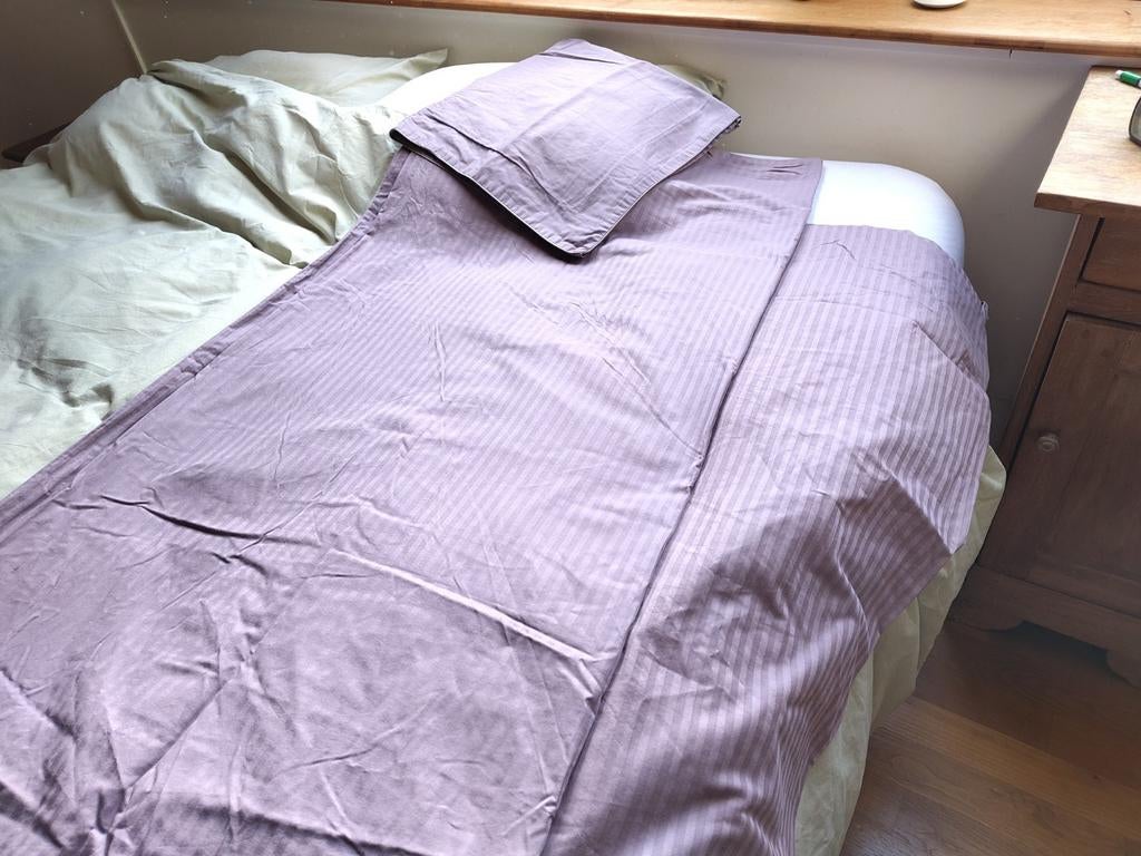 Belle housse de couette pour 2 personnes avec drap de bas et, Maison & Meubles, Chambre à coucher | Linge de lit, Housse de couette