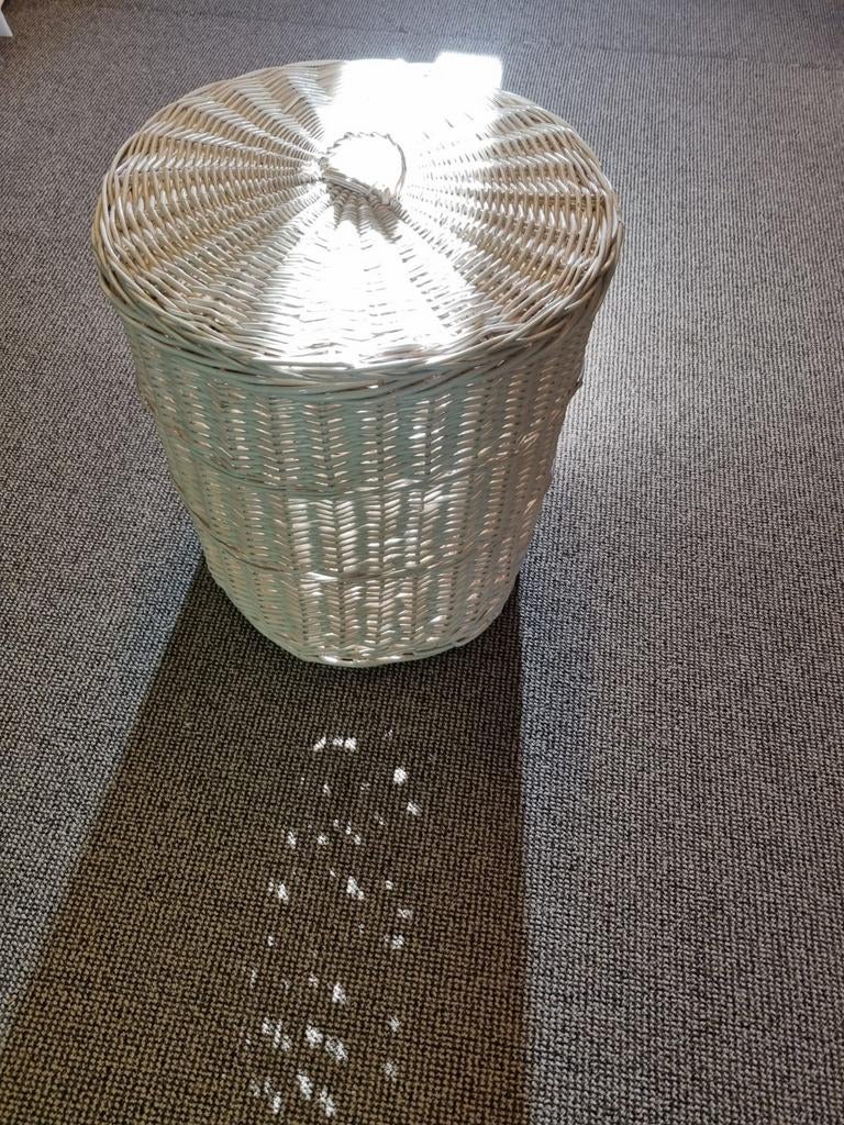 Rieten opberg of wasmand – 100 l, Maison & Meubles, Accessoires pour la Maison | Plataux & Paniers, Enlèvement