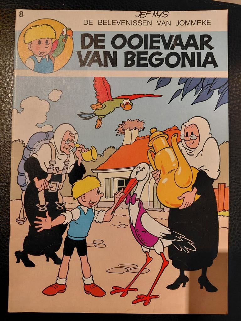 15 oudere Strips Jommeke in ZWART-WIT, Plusieurs BD, Enlèvement, Utilisé, Jef Nys