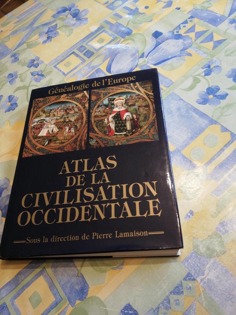 Atlas de la civilisation occidentale. Pierre Lamaison, Livres, Enlèvement ou Envoi, Comme neuf
