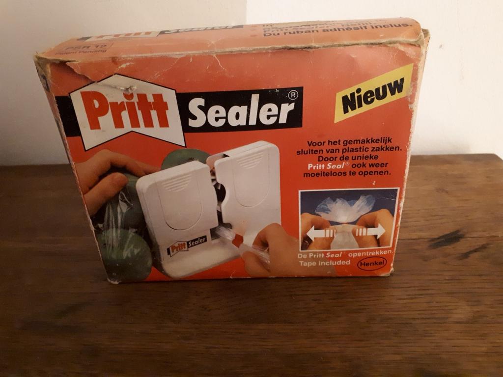 Pritt Sealer: Sluiten van plastic zakken, Ophalen of Verzenden, Gebruikt, Wit