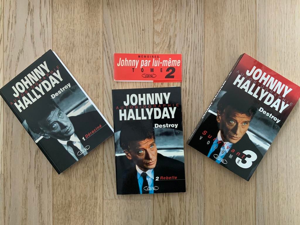 JOHNNY HALLYDAY, Livres, Enlèvement ou Envoi, Comme neuf