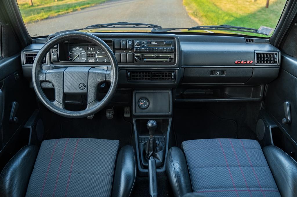 Volkswagen Golf G60 Rallye, Autos, Argent ou Gris, Achat, Entreprise, Boîte manuelle