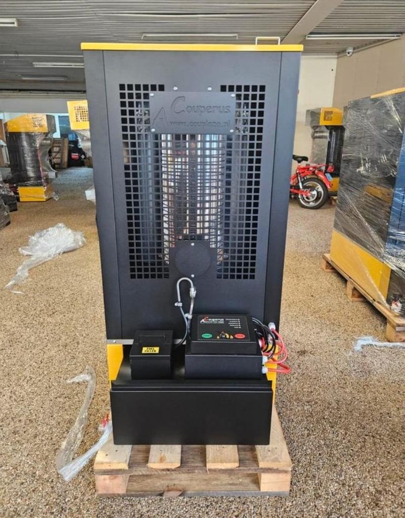 Afgewerkte olie kachel garageverwarming 30 tot 52 kw nieuw