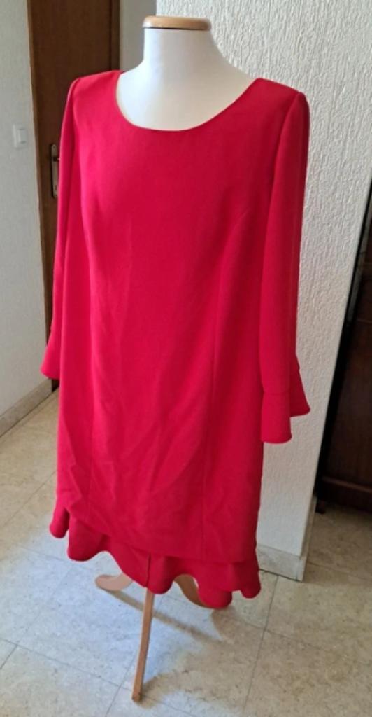 Anne Belin rode jurk, Kleding | Dames, Anne Belin, Maat 42/44 (L), Ophalen of Verzenden, Zo goed als nieuw