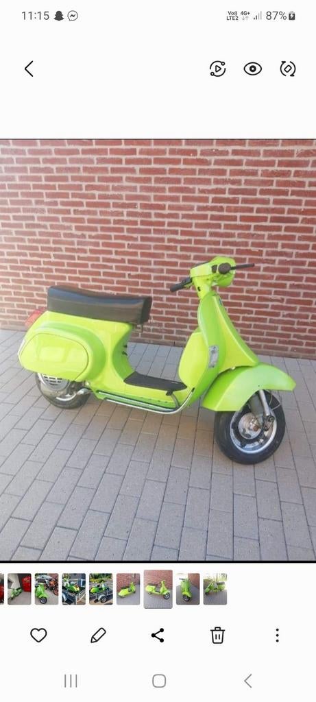 Vespa PK50 - Entièrement restaurée, Bedrijf