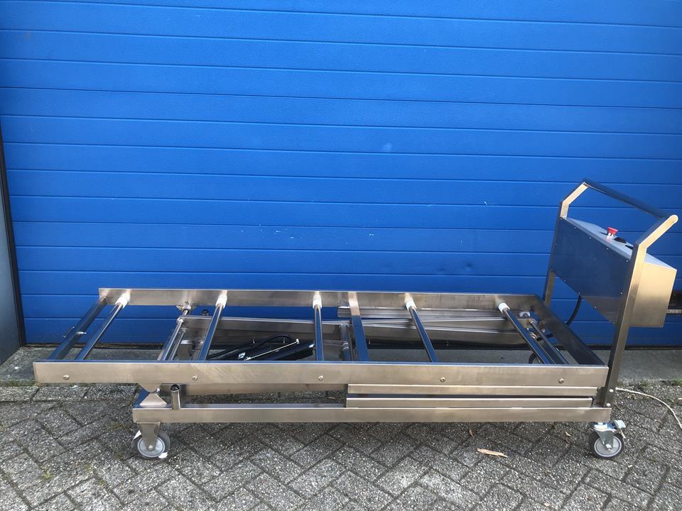 RVS heftafel tot 155 cm met accu nieuw, Diversen