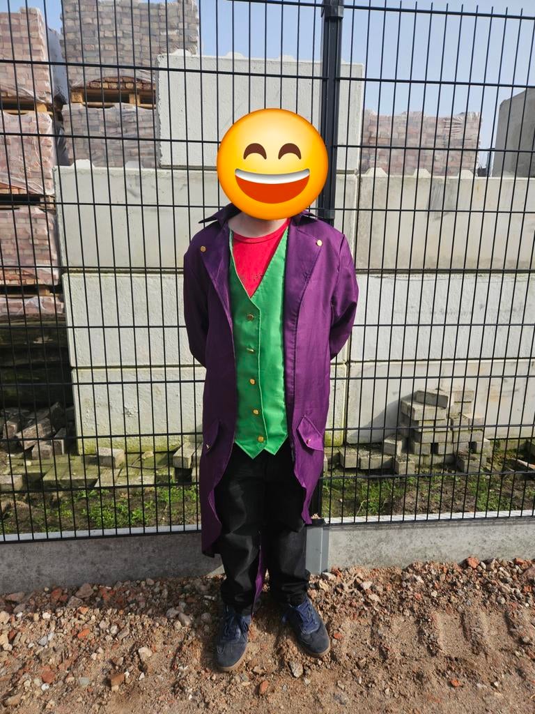 Joker kostuum, Kleding | Heren, Carnavalskleding en Feestkleding, Ophalen of Verzenden