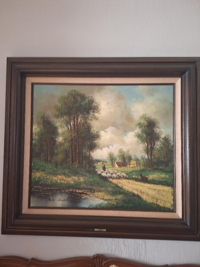 Schilderij Rik Mulders, Enlèvement