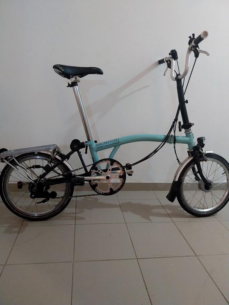 Brompton plooifiets met zes versnellingen, Fietsen en Brommers, Ophalen of Verzenden, Brompton, Versnellingen