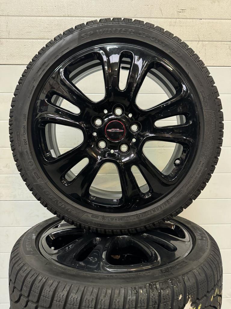 17’’ MINI COOPER VELGEN WINTERWINTERBANDEN F55 F56 F57 STYLI, Gebruikt, -, -, Banden en Velgen