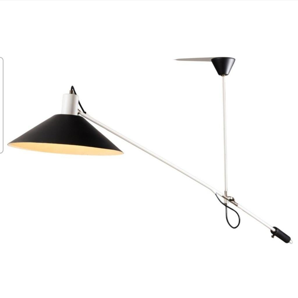 Vintage design counterbalance plafondlamp Anvia, Ophalen, Gebruikt, Vintage
