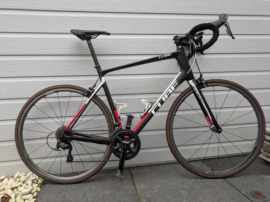 Cube Attain maat L (60), Fietsen en Brommers, Fietsen | Racefietsen, 28 inch, Gebruikt, Carbon, Heren