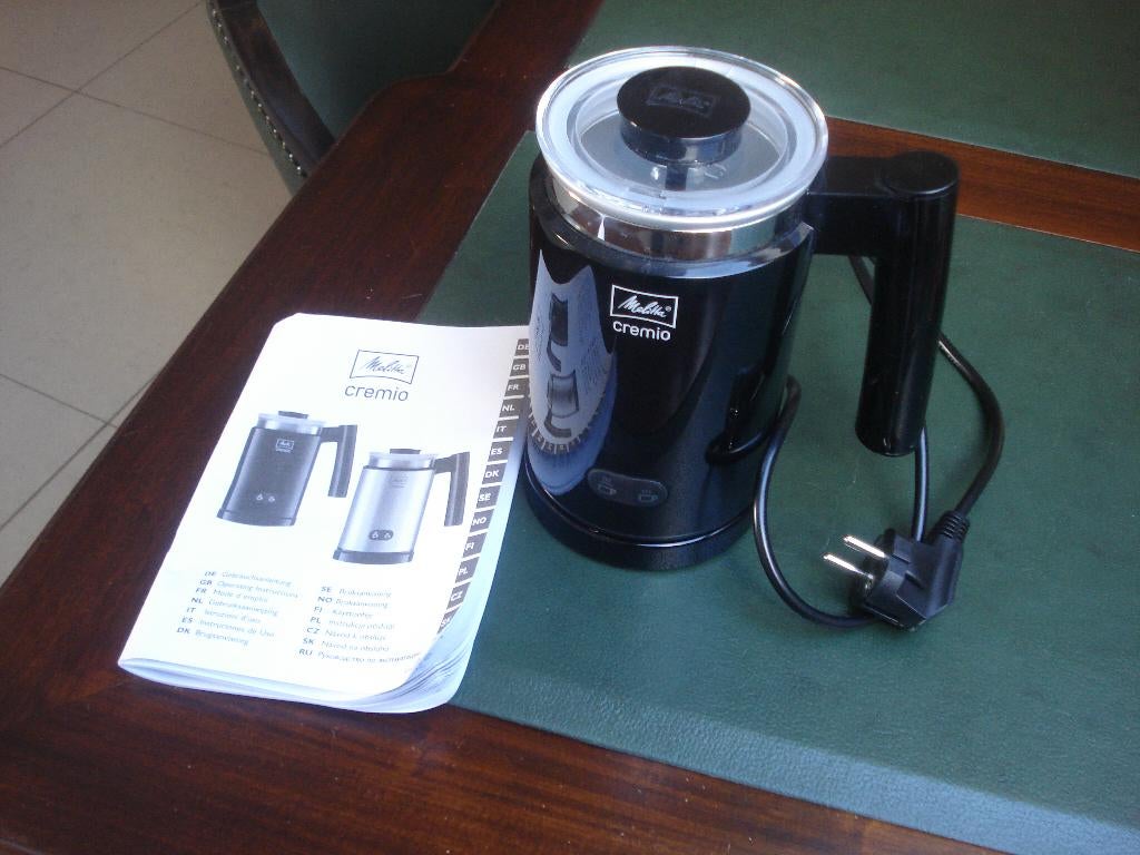 Melitta Cremio melkopschuimer, Ophalen of Verzenden, Zo goed als nieuw, Elektrische melkopschuimer