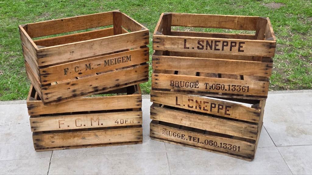 Fruitkistjes, Ophalen