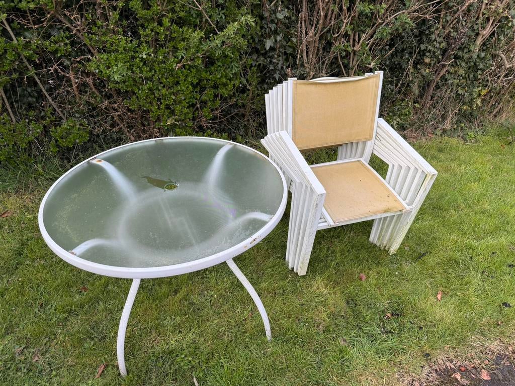 Lot meubles jardin, Enlèvement, Utilisé