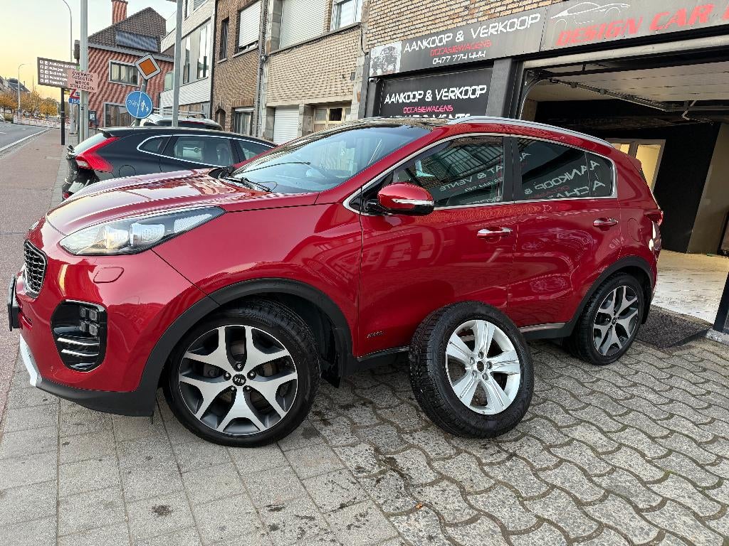 Kia Sportage 2.0Crdi 185Pk AWD 4x4 Full Options, Autos, Kia, Achat, Euro 6, Entreprise, Noir
