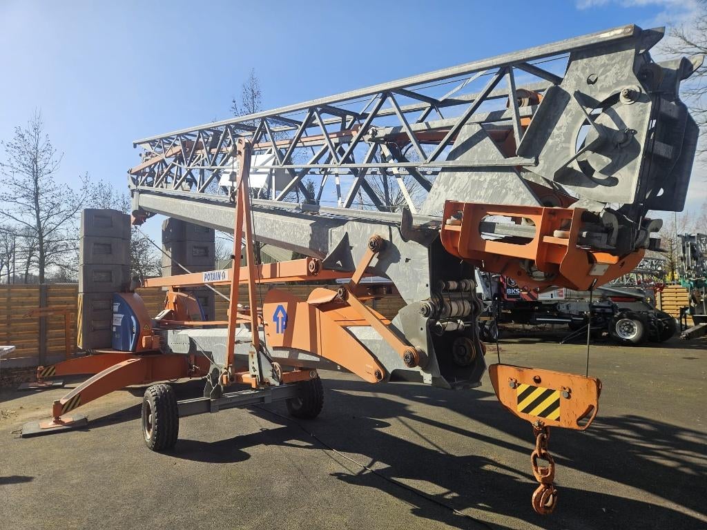 Bouwkraan - Potain igo 13, Enlèvement, Grue