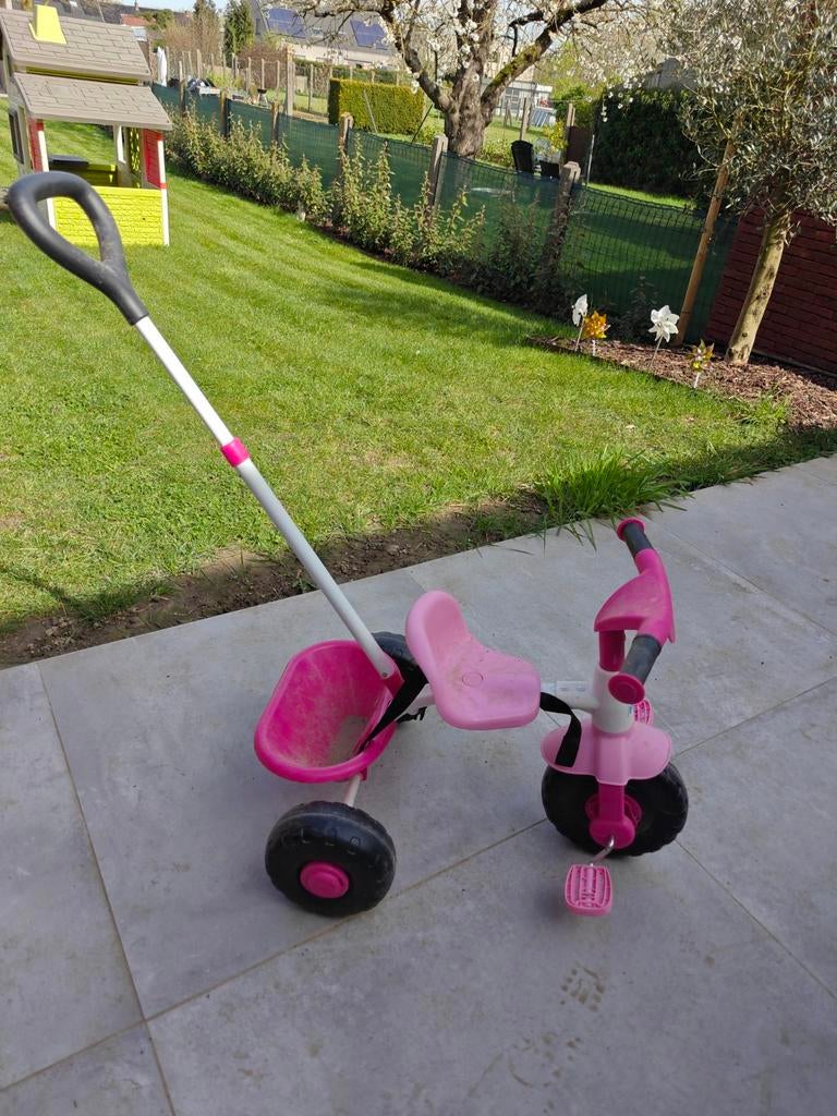 Duwfiets, Ophalen, Zo goed als nieuw, Duwstang