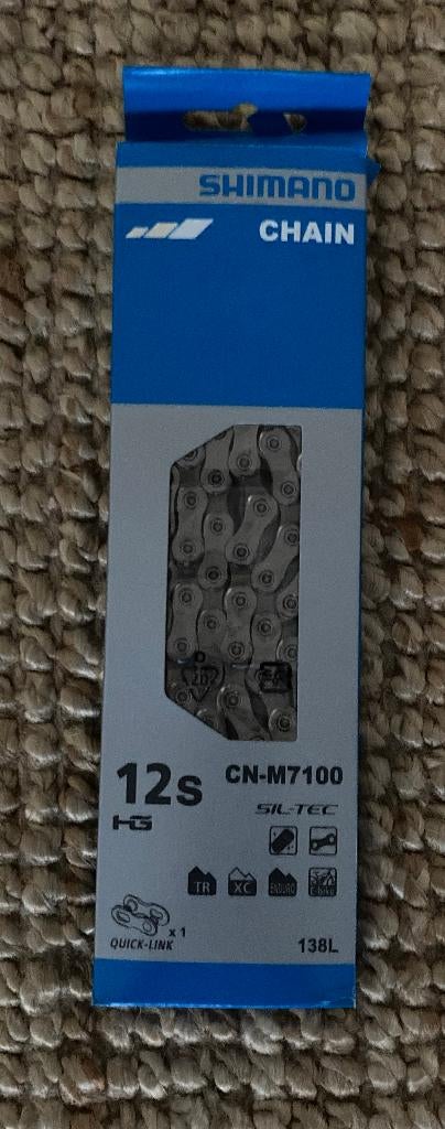 Shimano SLX CN-M7100 Ketting 12sp 138, Fietsen en Brommers, Fietsonderdelen, Ophalen of Verzenden, Derailleur of Ketting, Shimano