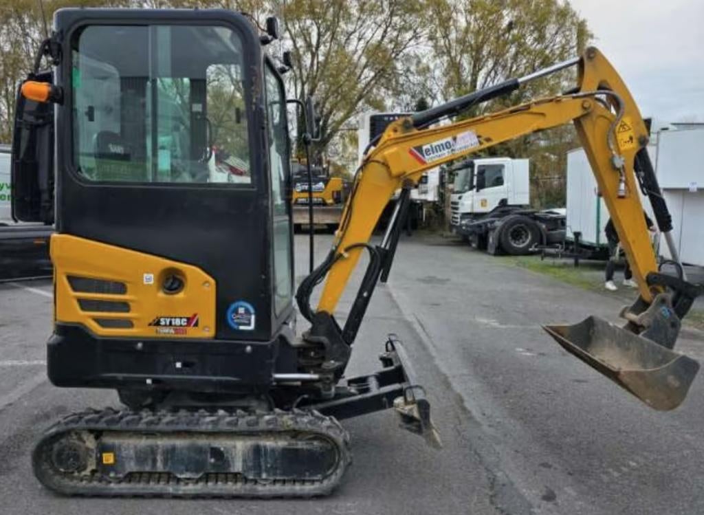 Location pelle hydraulique SANY SY18C, Articles professionnels, Enlèvement, Excavatrice