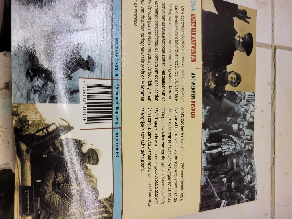 Boek Antwerpen bevrijd, Boeken, Ophalen