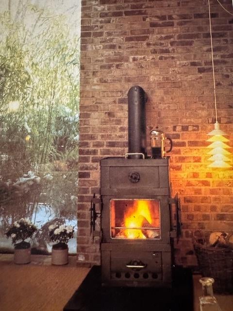 houtkachel Thor, Maison & Meubles, Poêles, Comme neuf, Autoportant, Poêle à bois, Bois, Enlèvement