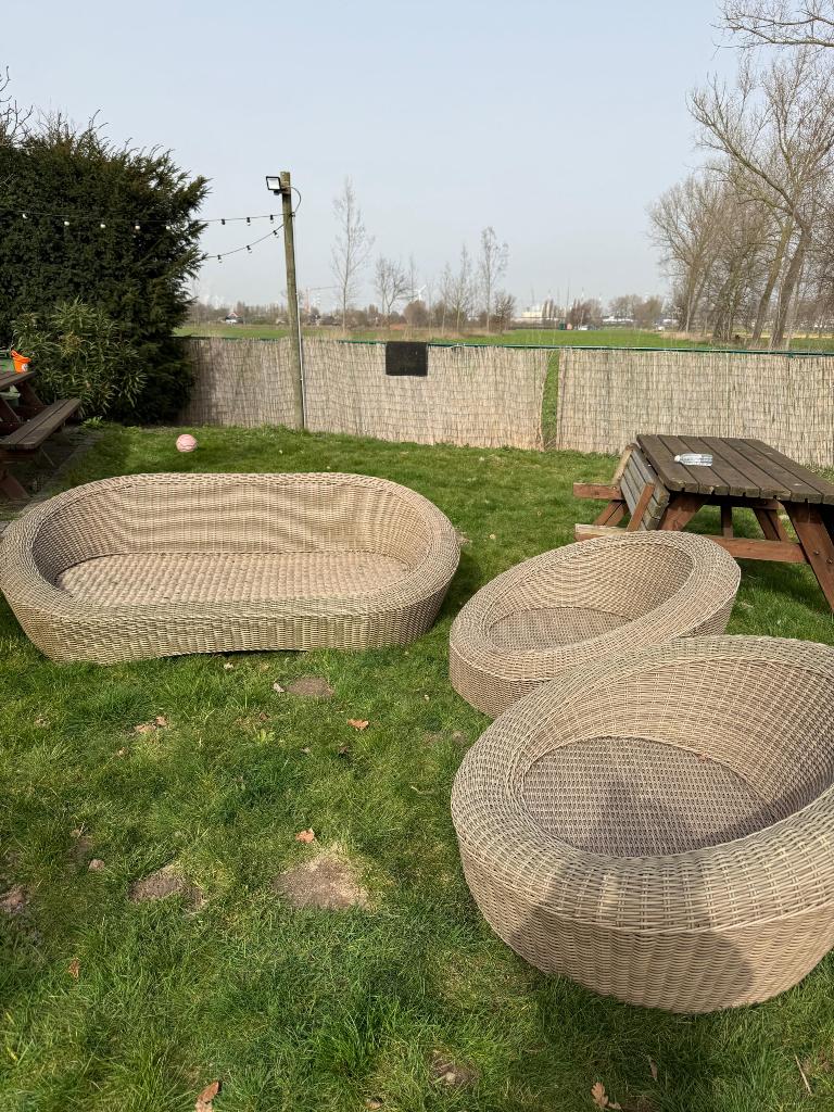 Tuinlounge in riet te koop, Ophalen