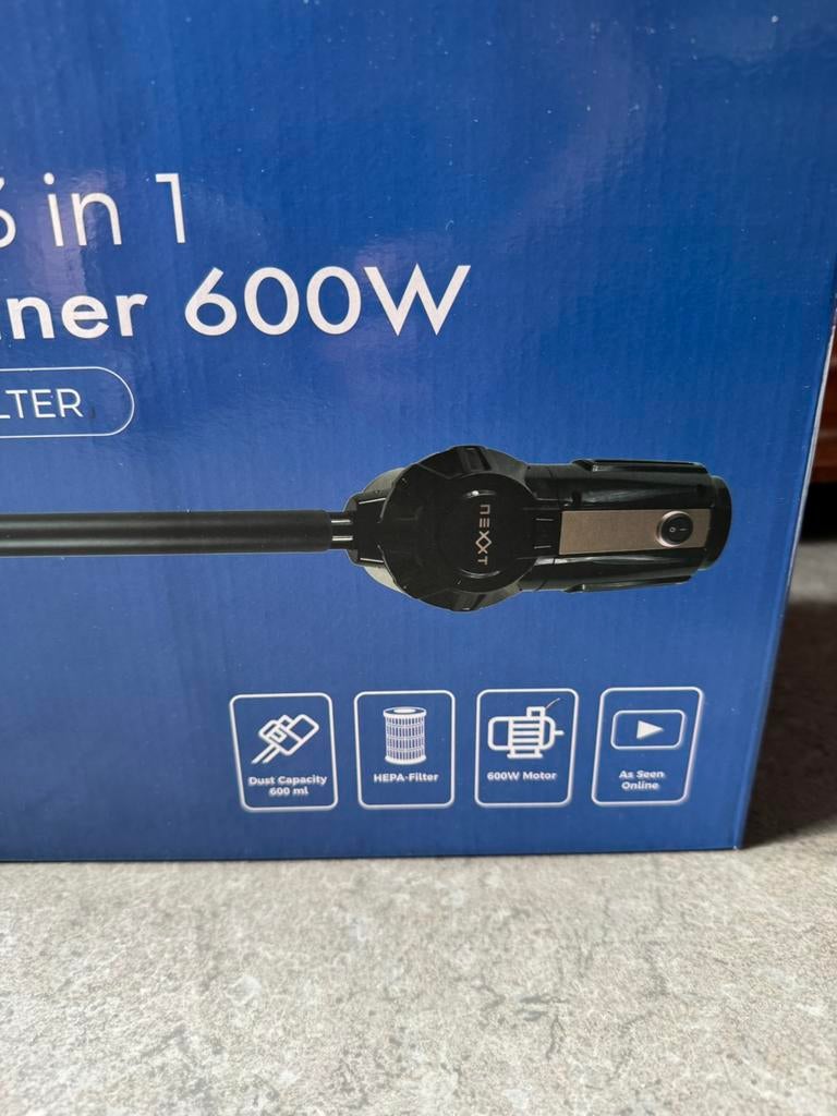 Steelstofzuiger nieuw, Enlèvement ou Envoi, Comme neuf