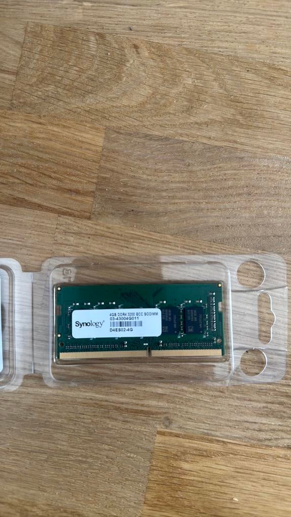 Synology DDR4 3200 ECC SODIMM 4 Go, Enlèvement ou Envoi, Comme neuf, DDR4