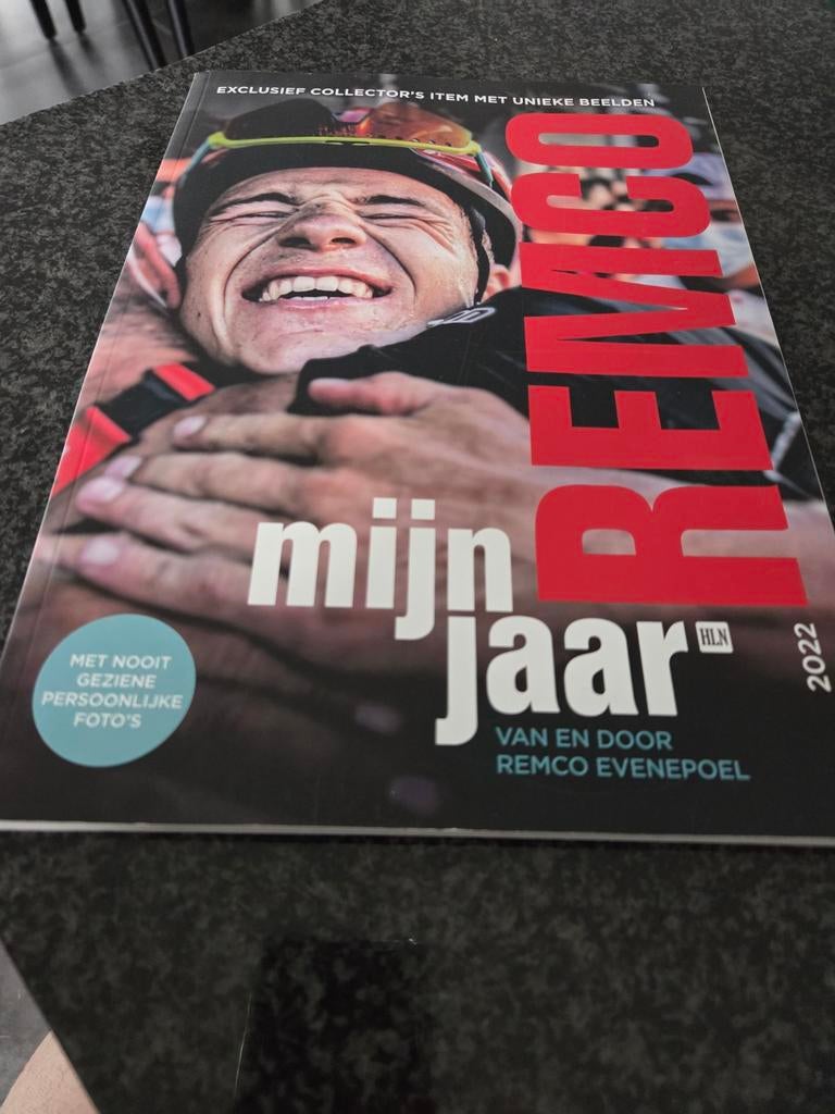 Boek remco evenepoel ⁸, Ophalen