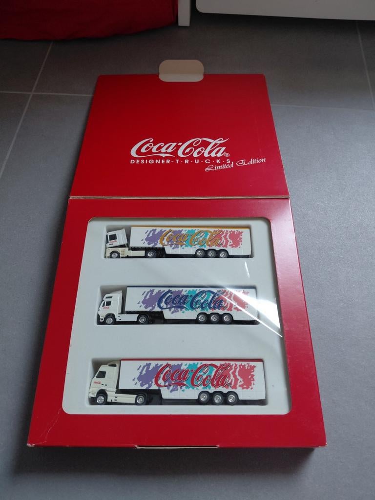 3 camions Coca Cola en édition limitée, Enlèvement ou Envoi