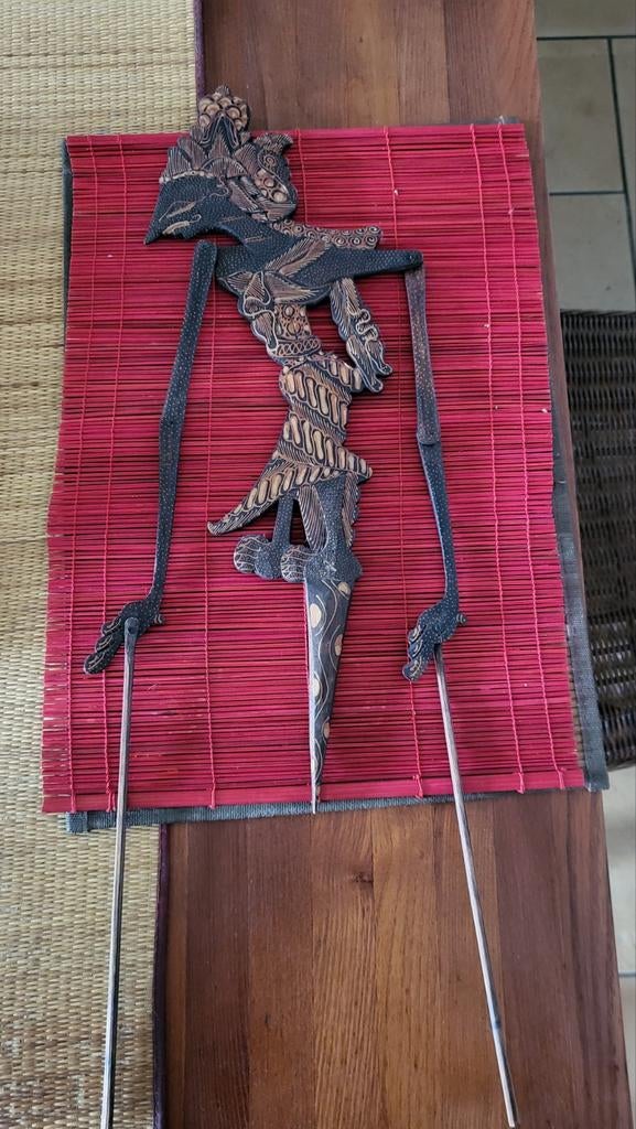 Indonesische schaduwpop, Ophalen