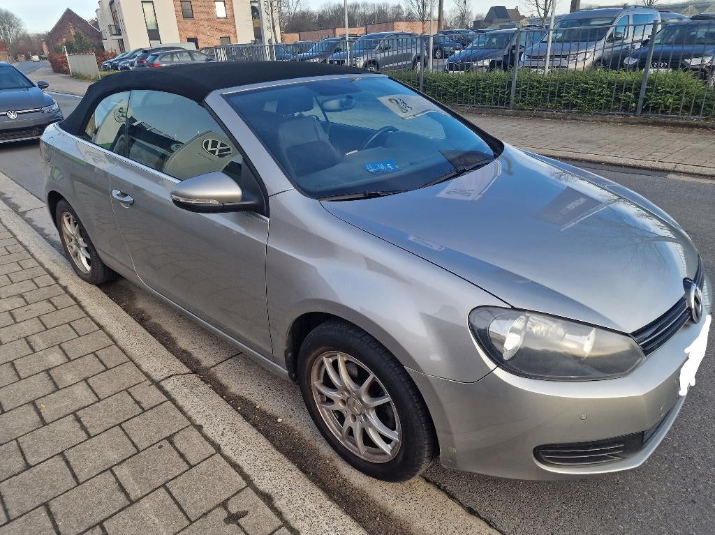 golf cabrio TSI 1.2 benzine 49000km, Auto's, Voorwielaandrijving, 139 g/km, Zwart, 4 cilinders