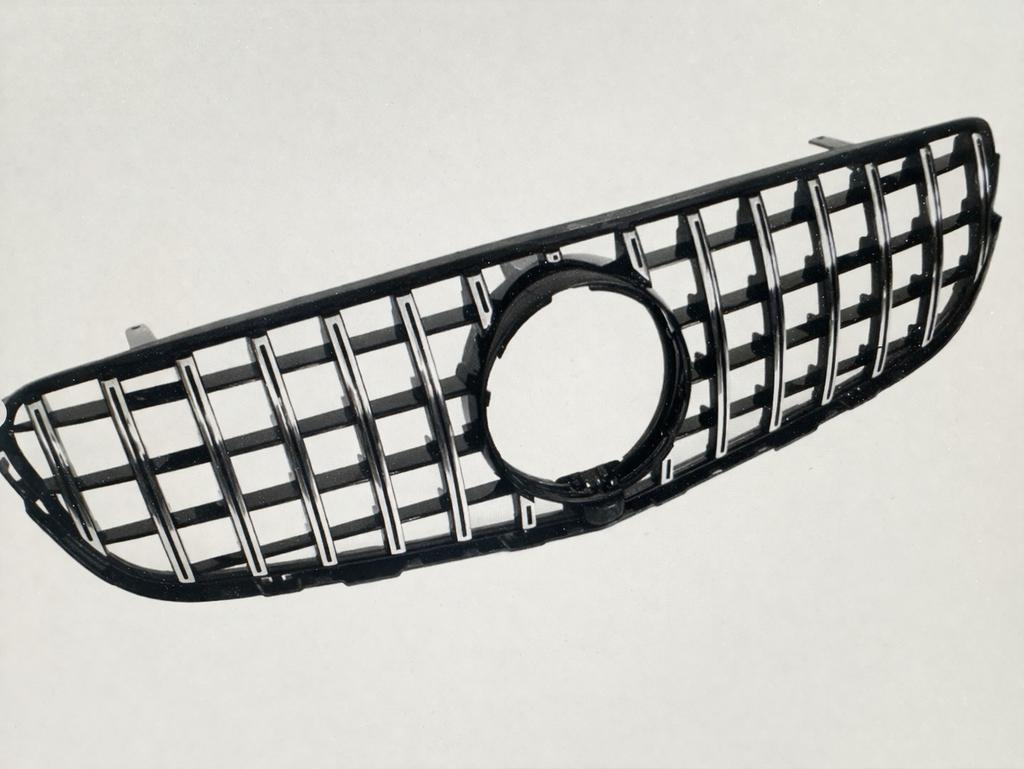 Zwart verchroomde sportgrill + camera MercedesGLC W253 15-18, Ophalen