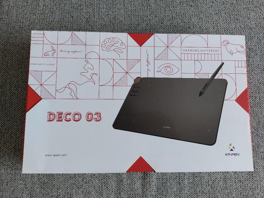 XP Pen Deco 3 tekentablet, Computers en Software, Tekentablets, Ophalen, Multi-touch, Zo goed als nieuw, Draadloos
