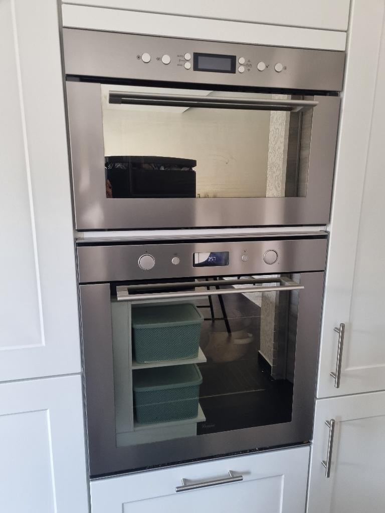 Inbouw Oven  met bijhorende microgolf, Elektronische apparatuur, Ovens, Ophalen, Oven, Hete lucht, Zo goed als nieuw