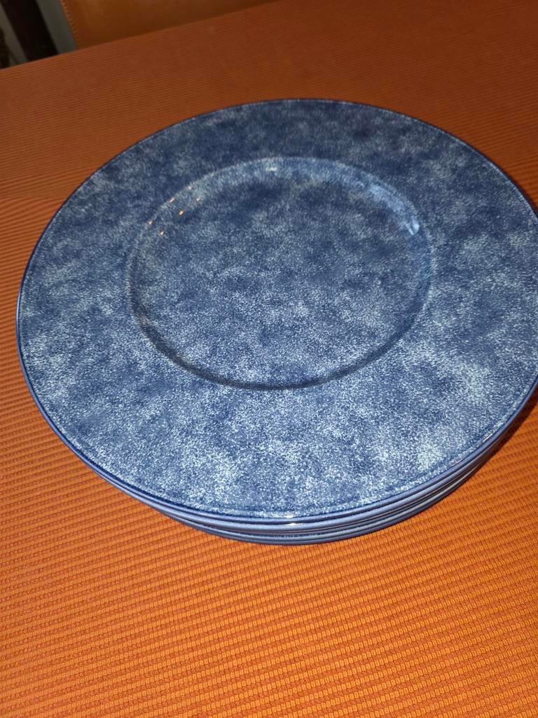 6 assiettes de présentation Christofle, Enlèvement, Porcelaine